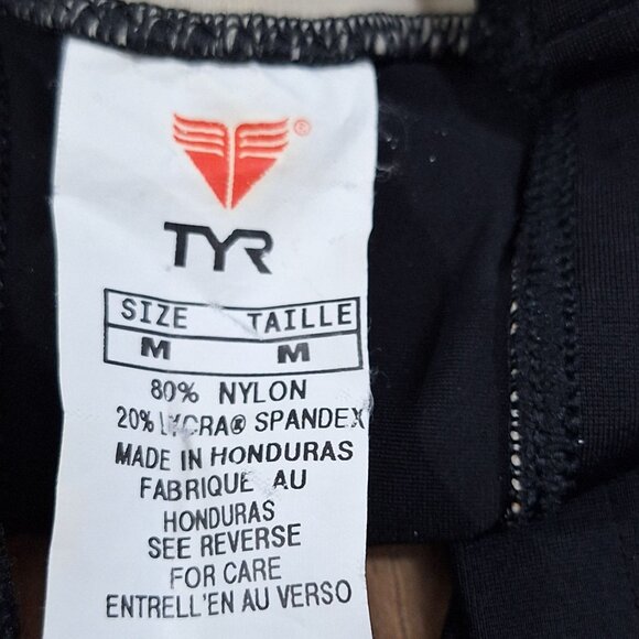 Tyr black halter top bikini top size medium - Picture 3 of 4